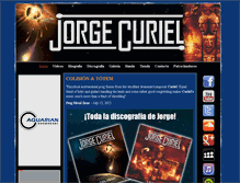 Tablet Screenshot of jorgecuriel.com